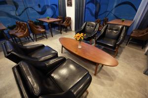 Posezení v ubytování Hualien S.E.A. B&B