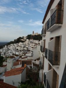 Nespecifikovaný výhled na destinaci Casares nebo výhled na město při pohledu z hotelu