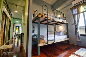 Postel nebo postele na pokoji v ubytování Talardkao Balcony Krabi