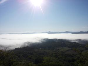 Paesaggio naturale nelle vicinanze della casa vacanze