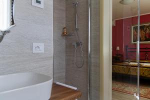 Koupelna v ubytování B&B La Rinascita