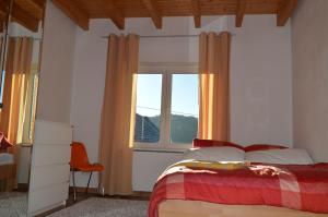 Postel nebo postele na pokoji v ubytování Ferienhaus Eifel