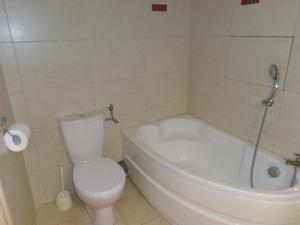 Koupelna v ubytování Apartament na Nowickiego