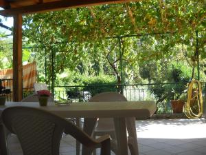 A garden outside Come a casa