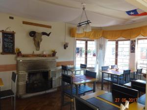 Restaurace v ubytování Sentir Patagonia