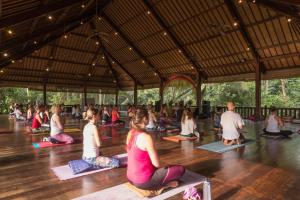 Tamu yang menginap di Ananda Ubud Resort