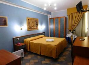 Postel nebo postele na pokoji v ubytování Hotel Blumentag