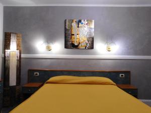 Postel nebo postele na pokoji v ubytování Hotel Blumentag