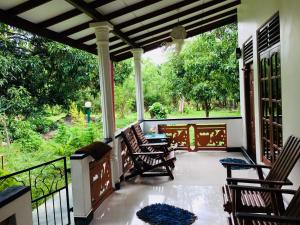 Zahrada ubytování Sigiri Saman Home Stay