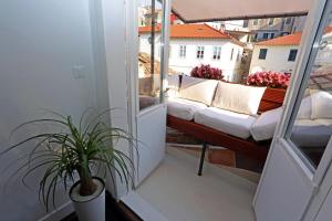 Balkón nebo terasa v ubytování Swan Adriatic Apartment & Room