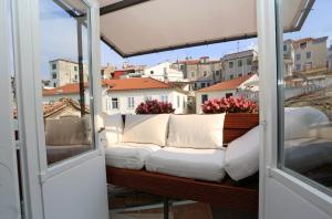 Balkón nebo terasa v ubytování Swan Adriatic Apartment & Room