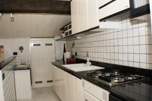 Küche/Küchenzeile in der Unterkunft Iris