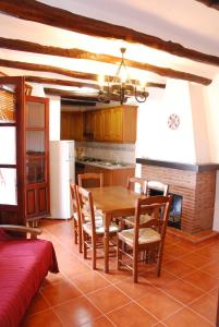 Dining area in the country house