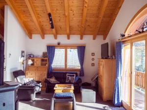 Zona de estar de Chalet Bergkristall