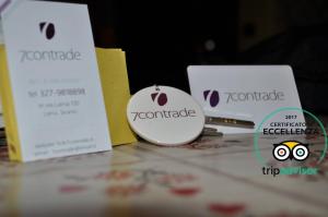 Certifikát, hodnocení, plakát nebo jiný dokument vystavený v ubytování 7 Contrade