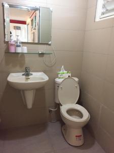 Koupelna v ubytování Kawada House Homestay