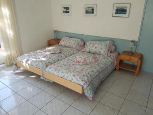 Ένα ή περισσότερα κρεβάτια σε δωμάτιο στο Casa Sandra