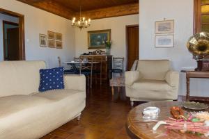 Χώρος καθιστικού στο Sunset Beach House
