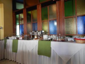 Restaurace v ubytování Posidonio Hotel