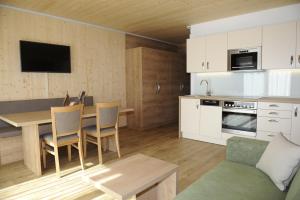 Kuchyňa alebo kuchynka v ubytovaní Premium Appartements Sonnenbahn