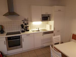 Kuchyň nebo kuchyňský kout v ubytování Apartment Voorhorst