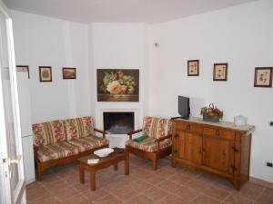 Prostor za sedenje u objektu Villa Calaverde Santa Margherita di Pula