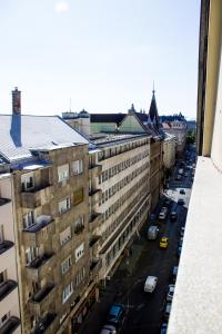 Výhľad na mesto Budapešť alebo výhľad na mesto priamo z apartmánu