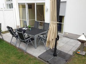 Ein Patio oder anderer Außenbereich in der Unterkunft Amselstern Binz