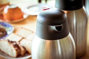 Coffee and tea making facilities at Pazo de Verdes