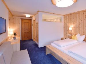 Voodi või voodid majutusasutuse Pension Cafe Fritz toas