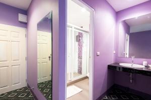 Koupelna v ubytování Lilac Relax-Residence