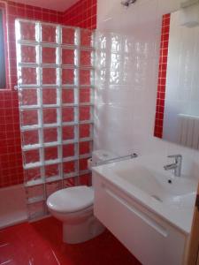Phòng tắm tại El Mirador de Ainsa