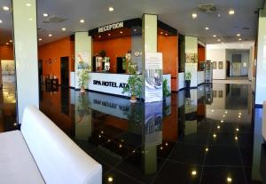 The lobby or reception area at Spa Hotel Ata