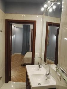 Koupelna v ubytování B&B Pescara Centro Luxury Suite