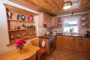 Η κουζίνα ή μικρή κουζίνα στο Beezies Self Catering Cottages