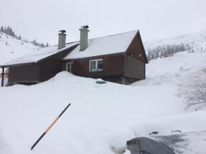Zettlerhütte Planneralm during the winter