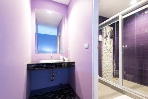 Koupelna v ubytování Lilac Relax-Residence