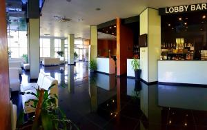 The lounge or bar area at Spa Hotel Ata