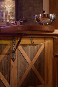 The lounge or bar area at Landhotel Vordergrub