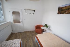 Postel nebo postele na pokoji v ubytování Chez Martine