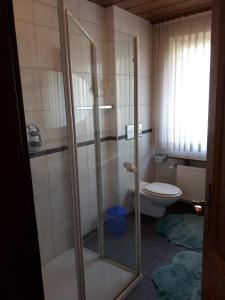 Koupelna v ubytování Ferienwohnung Grothoff