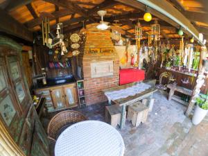 Restaurace v ubytování Pousada das Laranjeiras
