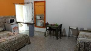 Η κουζίνα ή μικρή κουζίνα στο Hotel Brisas de Garupa