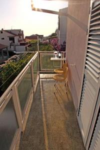 Uma varanda ou terraço em Apartments Katnić