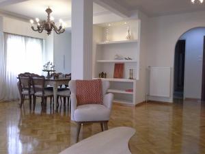 Η κουζίνα ή μικρή κουζίνα στο Apartment near the Beach