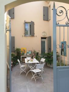 A patio or other outdoor area at Villa Pacchioni