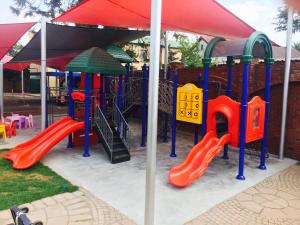 Children's play area at Nigel Goldfields Lodge