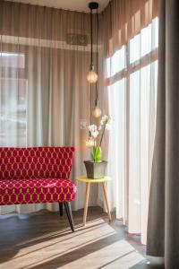 Istumisnurk majutusasutuses stattHotel Weimar