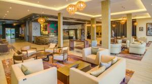 Ruang duduk di Tamarind Tree Hotel