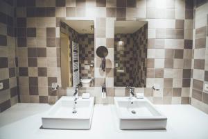 Koupelna v ubytování B&B Huize Briers